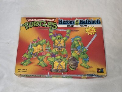 Teenage Mutant Ninja Turtles Heroes in a Halfshell Card Game - VINTAGE TMNT 1990
