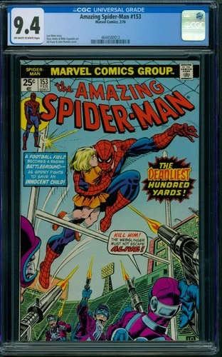 Amazing Spider-Man #153 CGC 9.4 and #166 CGC 9.4 (2 CGC lot)