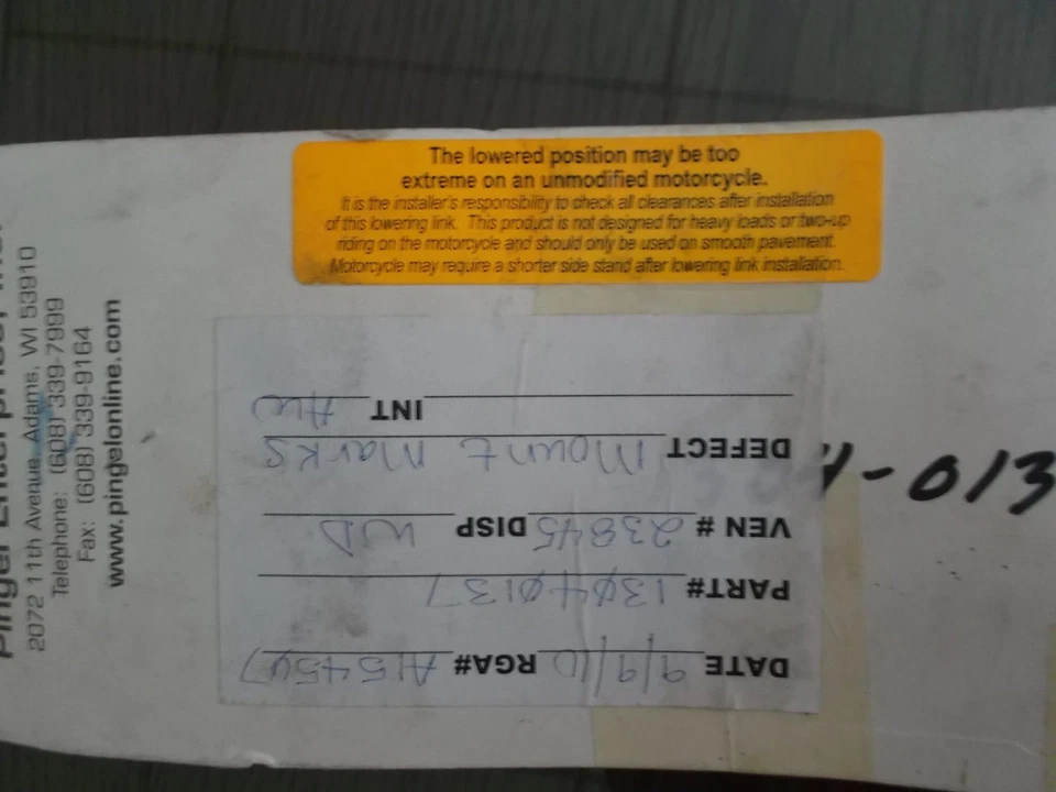 Eslabón reductor de pingel para Kawasaki Ninja 250 1304-0137 Foto 3 de 3