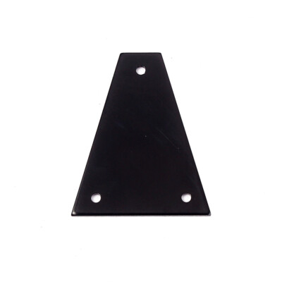 Triangle Truss Rod Cover für Jackson Guitar Musikinstrumententeile   Schwarz