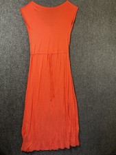 PRETTY GAP WOMEN'S DRAPED MAXI  DRESS Sz XS Casual Figure Flattering Drawstring