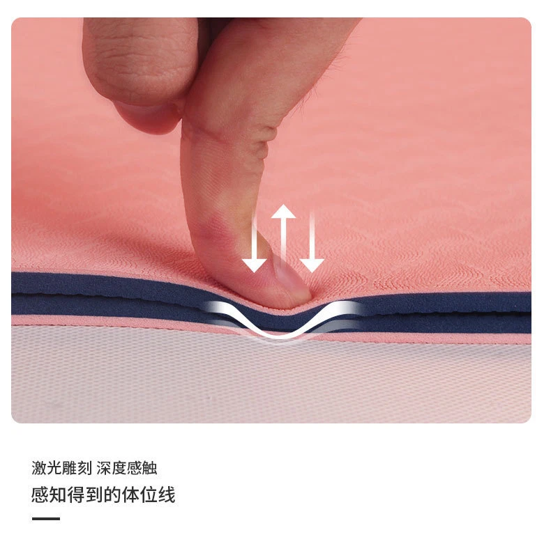 Eco-Friendly Extra-Large Non-Slip Yoga Mat – 6mm or 8mm Thick TPE Material for Pilates, Gym, and Exercise – Durable & Sustainable Design Eco-Friendly Extra-Large Non-Slip Yoga Mat – 6mm or 8mm Thick TPE Material for Pilates, Gym, and Exercise – Durable & Sustainable Design