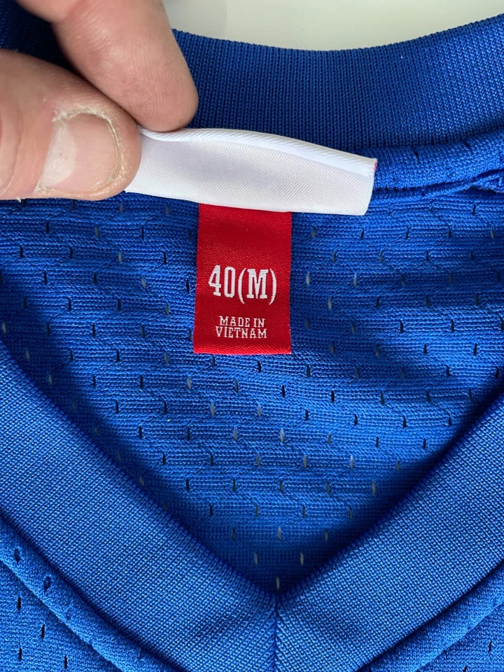 AUTHENTIC VINTAGE TEXAS RANGERS NOLAN RYAN TEXAS RANGERS SIZE MED MITCHELL NESS - image 2 of 4