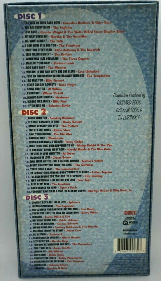 Rhythm, Love And Soul (The Sexiest Songs of R&B) 3 CD Box Set - Various Artists - Image 2 of 4