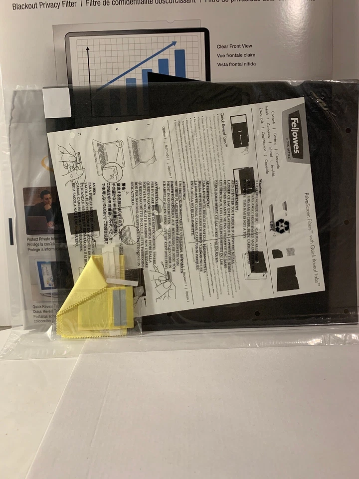 Fellowes CRC48003 PrivaScreen Blackout Privacy Filter 17 Inch - Image 2 of 4