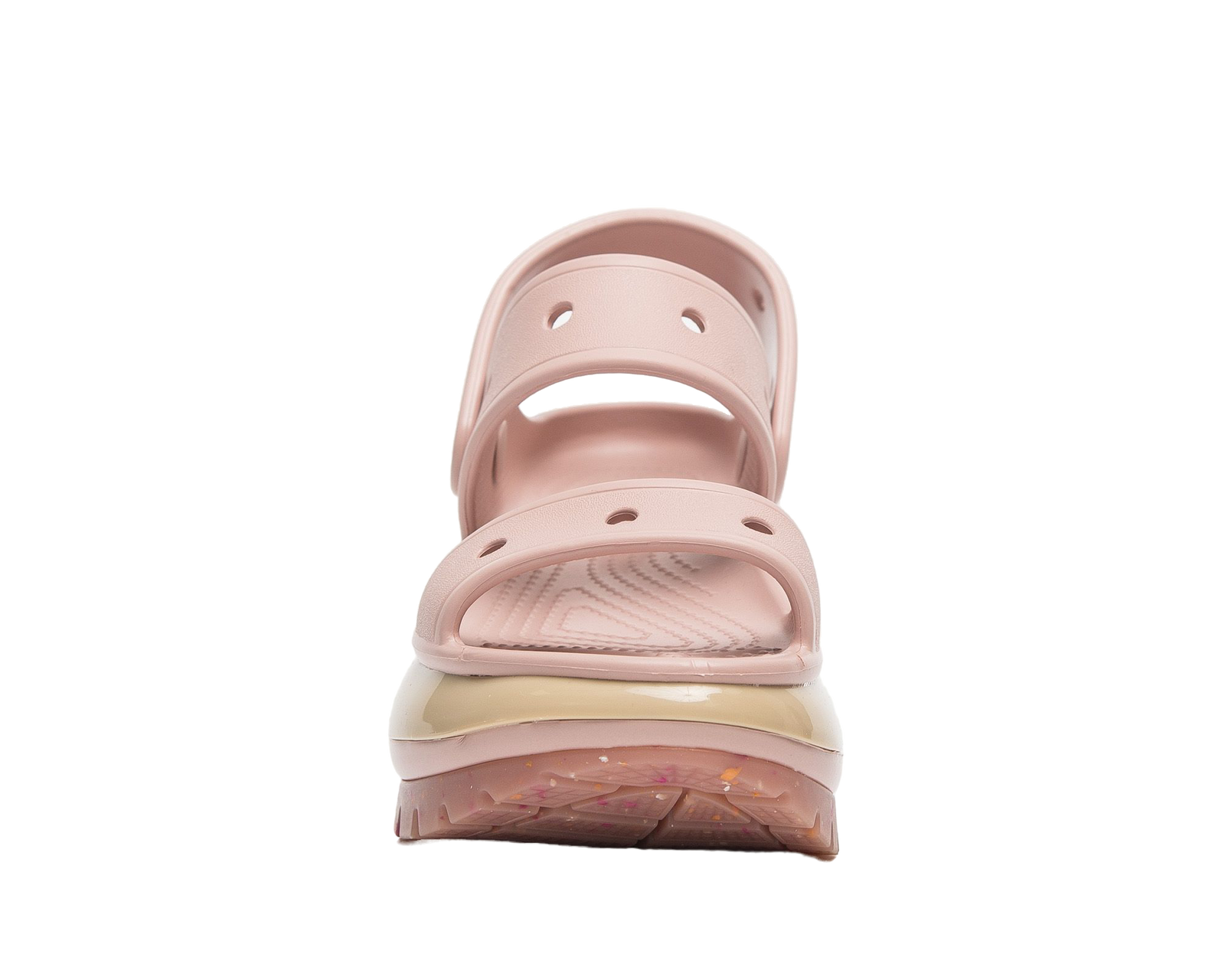 NEW Crocs Classic Mega Crush Sandal Clay 2079896TY High Heel LIMITED