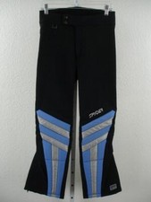 Spyder Japan Vtg 1980's RACING Padded Ski Pants Black Entrant Stretch Men's 28