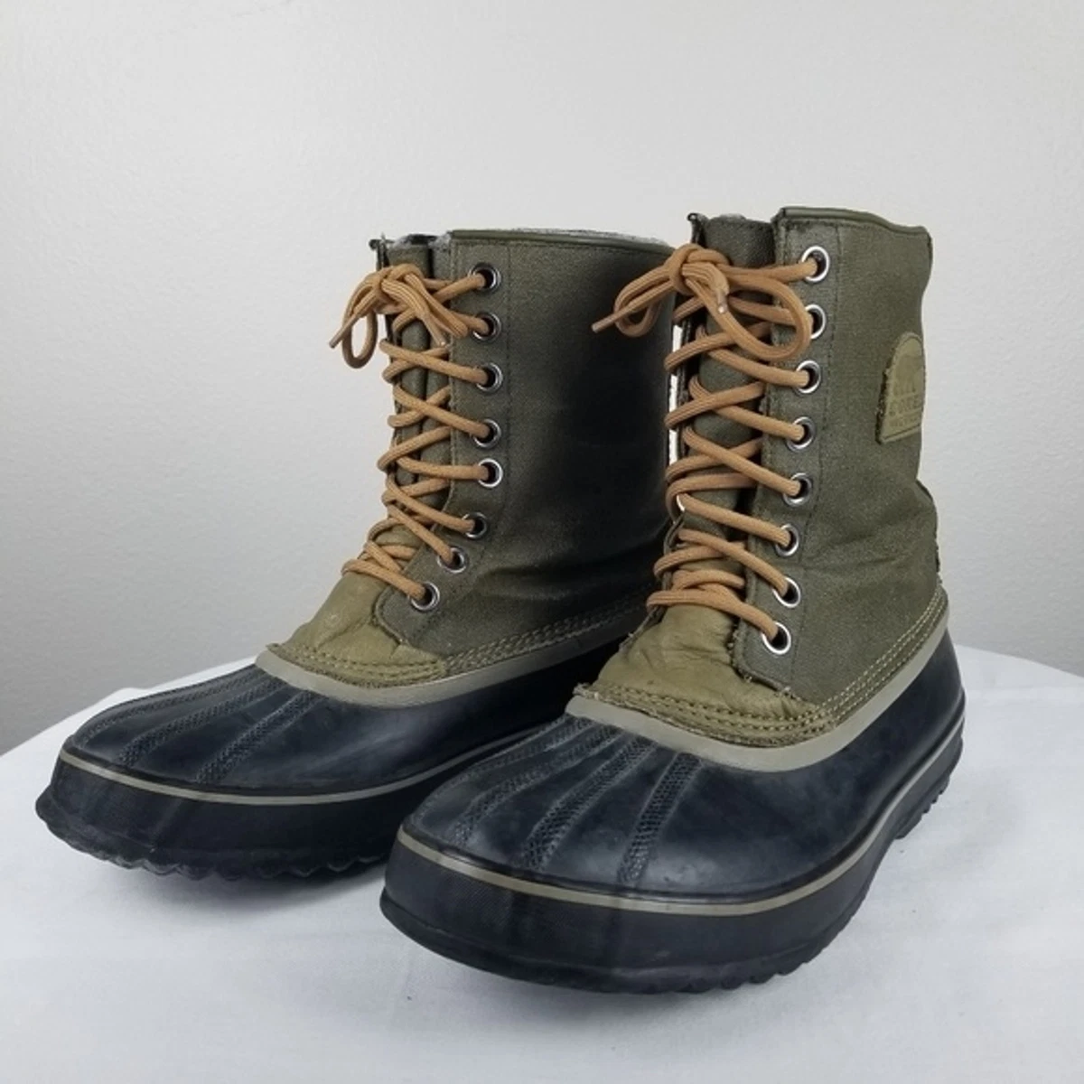 Olive green 2025 sorel boots