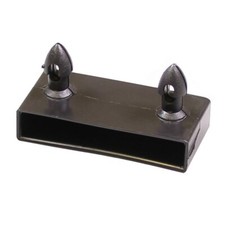 Genuine Static Caravan Replacement Black Plastic Shoe for Bed Slats (4 Pack)