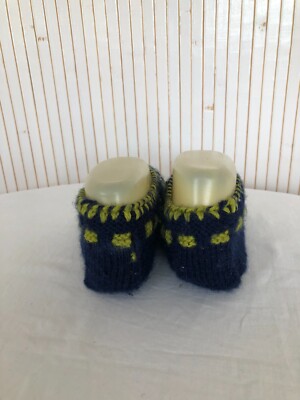 Chaussons D'intérieur Femme Faits Main, Tricot Blanc Crème Avec Perles - Tailles 36/37/38, Confort Douillet