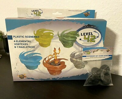 Drakerys Elemental Vortexes Maelstrom + Accessory Set 40mm Scenic Bases Tabletop