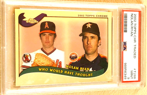 Nolan Ryan #T266 2002 Topps Chrome Traded card