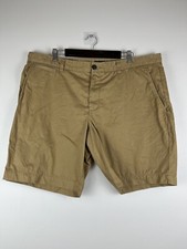 Sportscraft Beige Chino Regular Fit Shorts Size 40