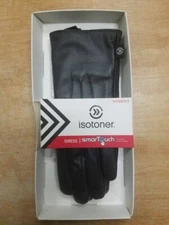 ISOTONER WOMEN'S DRESS SMARTOUCH GLOVES, CHOOSE COLOR AND SIZE *NEW WITHOUT TAGS