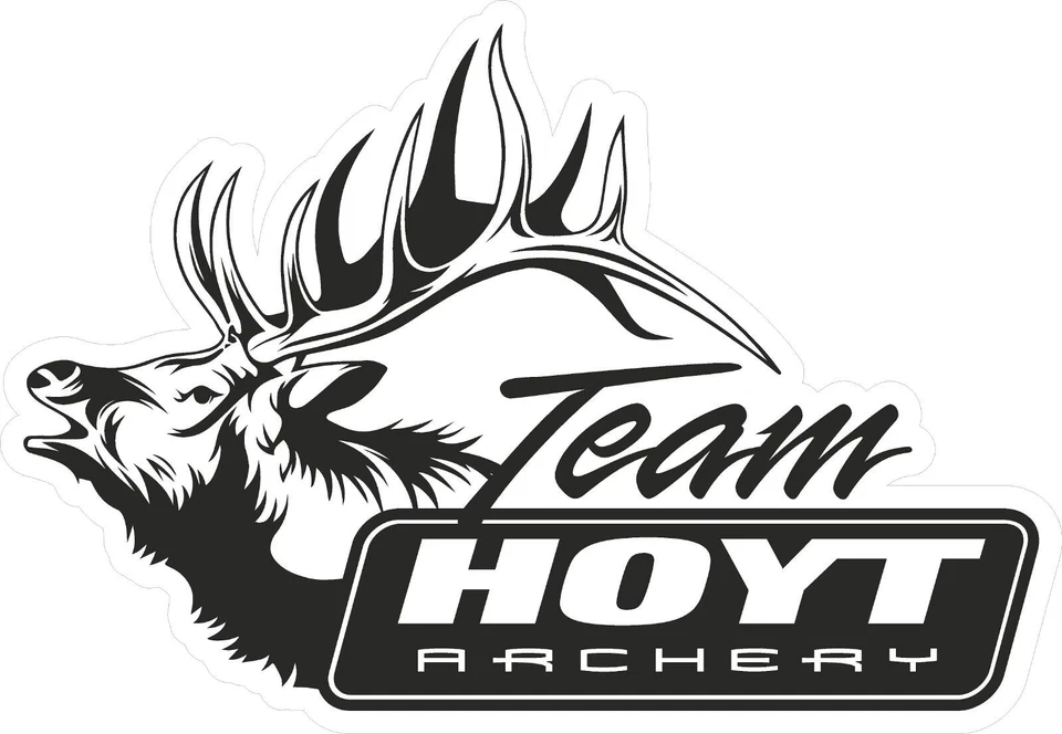 Hoyt Archery Elk Vinyl Sticker Approach Subalpine Vias Whitetail Deer Hunting - Image 4 of 4