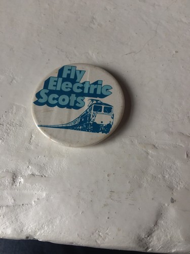 Fly Electric Scots Vintage Badge Used Condition