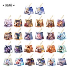 miHoYo Genshin Impact Keychain Acrylic Keyring Original Official Genuine Goods