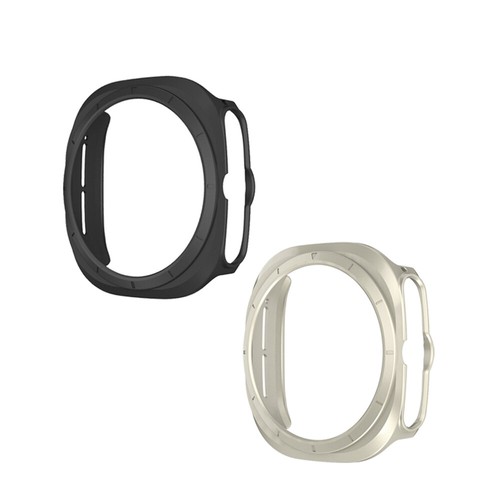 1/2 pz per Samsung Galaxy Watch Ultra 47 mm custodia PC protezione schermo copertura completa - Foto 19 di 22