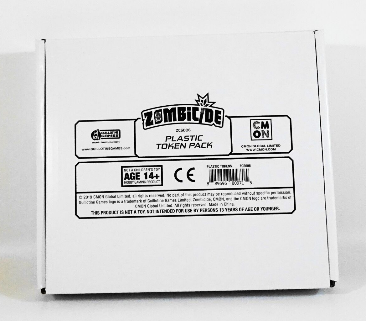 Zombicide Invader Plastic Token Pack ZC006 - NEW & SEALED | eBay