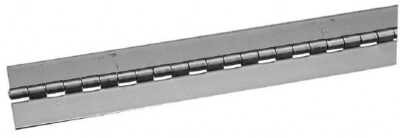 Made in USA 72'' Long x 4'' Wide, 1/2'' Knuckle, Steel Continuous Hinge 1/8'' Pin...