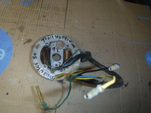 Suzuki MT50 MT 50 trail hopper stator/generator/alternator #2 - Picture 3 of 4