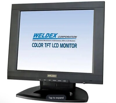 Weldex Color TFT LCD Computer Monitor 17'' (WDL-1700M) SECURITY SURVEILLANCE 