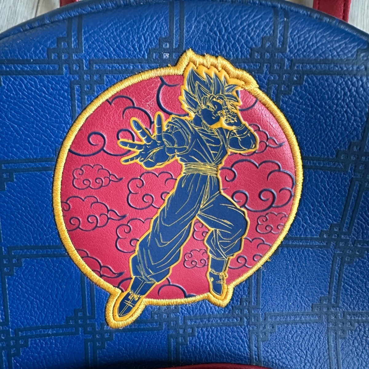 Dragonball Z Loungefly Mini Backpack Super Saiyan Goku Buy Your Dragonball Z Loungefly Backpack (Free Shipping  main image 2