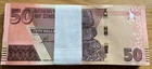 FULL BUNDLE OF 100 X ZIMBABWE 50 DOLLAR NEW NOTES BANKNOTE 2020