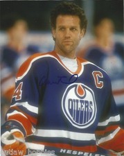 Edmonton Oilers Craig MacTavish Autographed Signed 8x10 Photo COA A