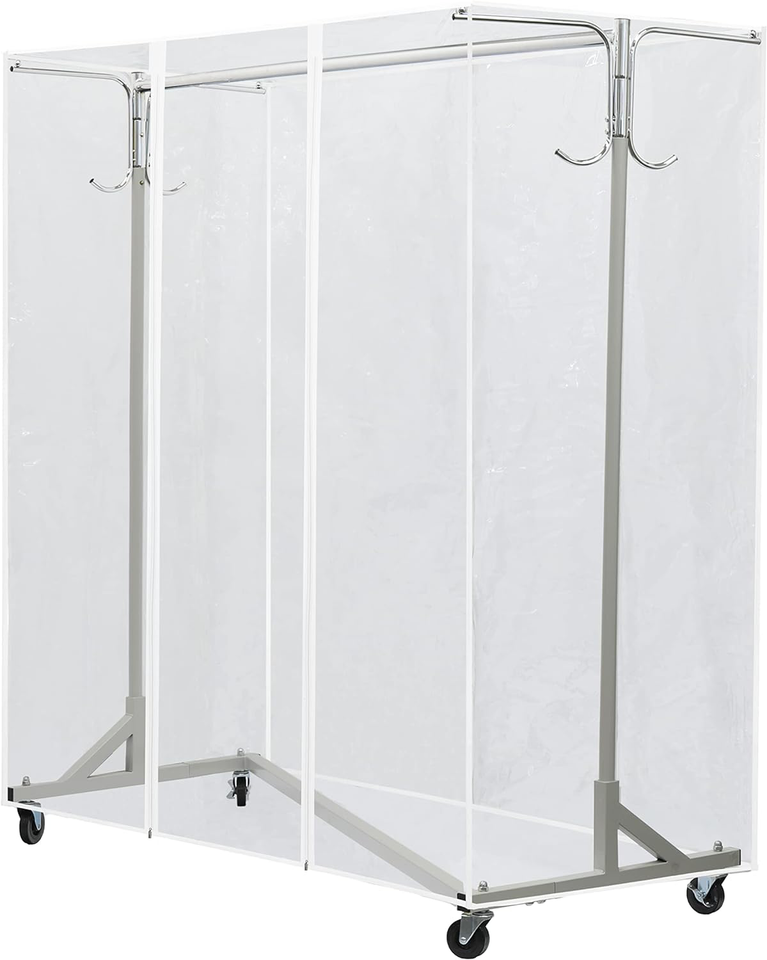 Simple Houseware Industrial Grade ZBase Garment Rack, 400lb Load with