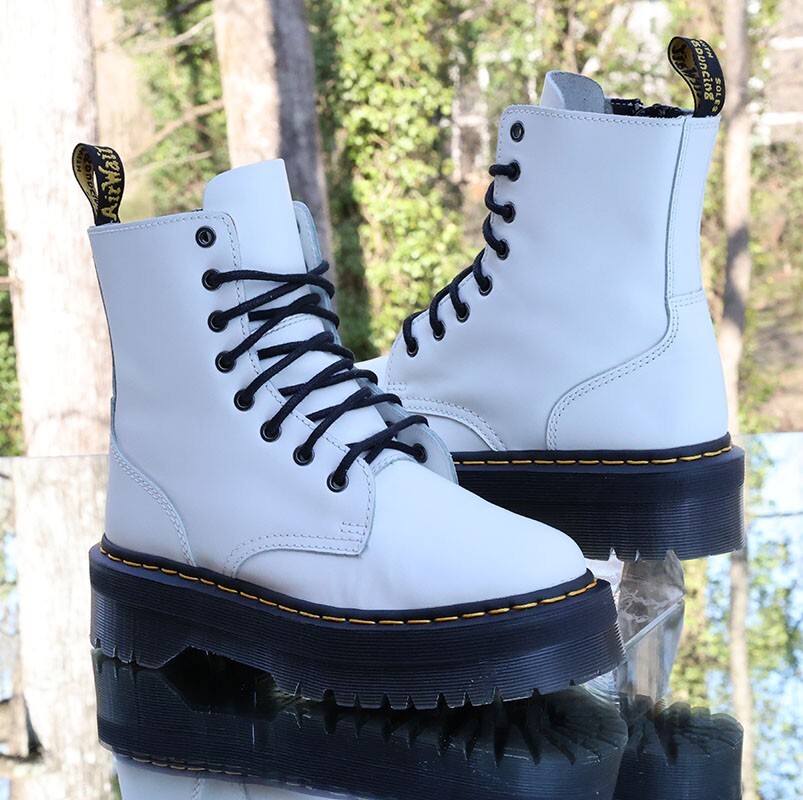 Dr. Martens 1460 Jadon Leather Platform Boots Men's Size 6 Dr. Martens 1460 Jadon Leather Platform Boots Men's Size 6