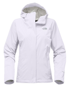 white north face rain jacket womens