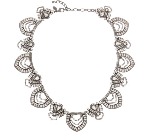 QVC LOGO Lavish Links by Lori Goldstein Art Deco Estate Necklace $317 - Picture 1 of 3