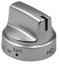 WB03x24818 Gas Stove Knob Replacement for PS11729081 AP5989029 100 Stainless