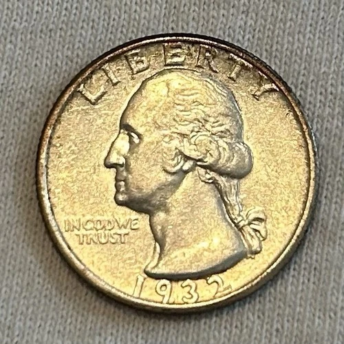1932 S WASHINGTON QUARTER AU