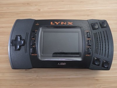Atari Lynx II 2 Console System For Parts or Repair w/Battery Cover
