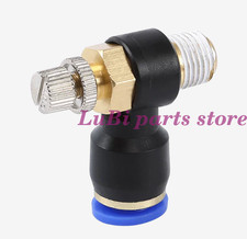 5PC Push-in connector cylinder speed regulating JSC8-03 regulating flow valve