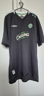 RARE OFFICIAL 2003/2004 OFFICIAL RETRO CELTIC FC TRAINING TOP SIZE L