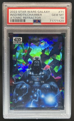 2022 Topps Star Wars Galaxy Inside the Meditation Chamber Atomic #/150 PSA 10