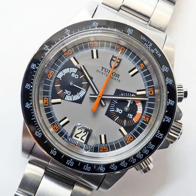 TUDOR Monte Carlo 7149/0 Chronograph Stainless Steel Grey Men's