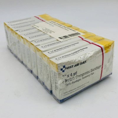 Acme United 5-003 Sterile Gauge Bandage 2'' x 4yd Stretch Compress 10 Boxes