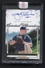 2025 Panini Impeccable Award Winning Autographs #17 Jake Peavy /35