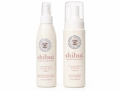 Shibui Thickening Volume Mist 6.5oz & Volumizing Mousse 7oz Hair Care Duo