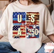 Usa 250th Anniversary Shirt, Family Shirt, Independence Day Shirt, Usa Flag