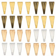 100 PCS & 50 Free Pinch Bails Pinch Clasps Jewellery making Findings