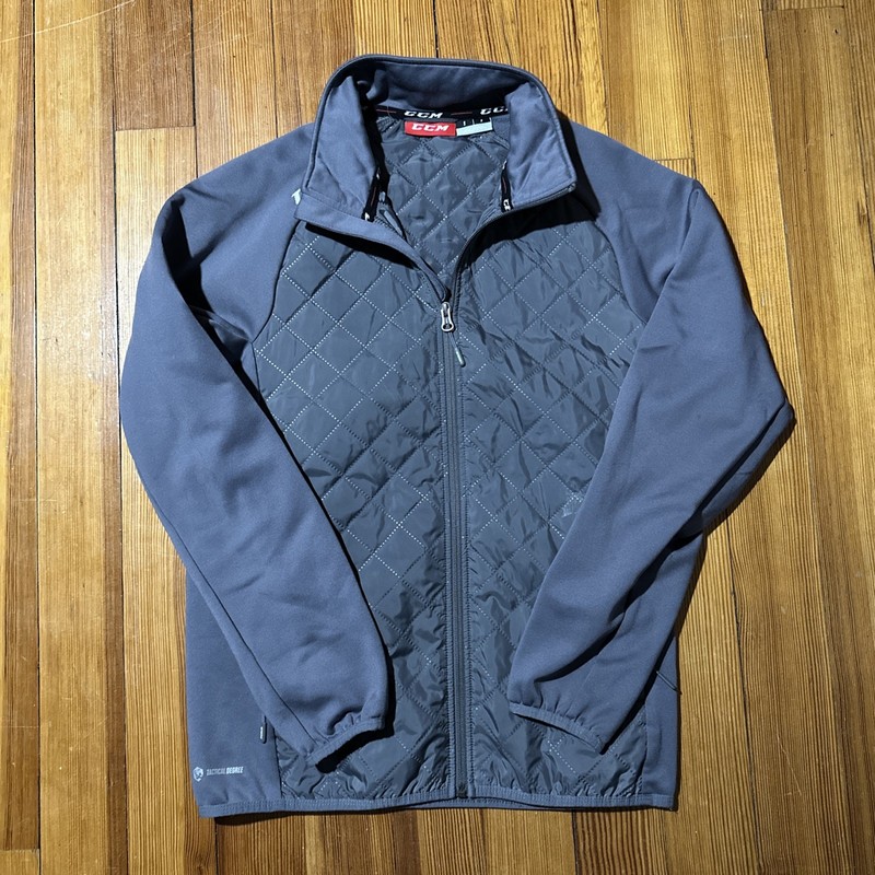 CCM Team Quilted Jacket, Light Jacket, Hockey Jacket. Great Condition. Men’s S