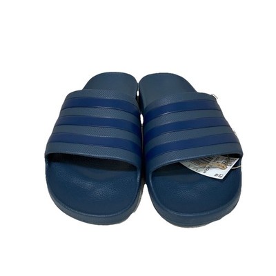 Adidas Adilette Aqua Slides Sandal Navy Stripe US Men 11  display picture 2