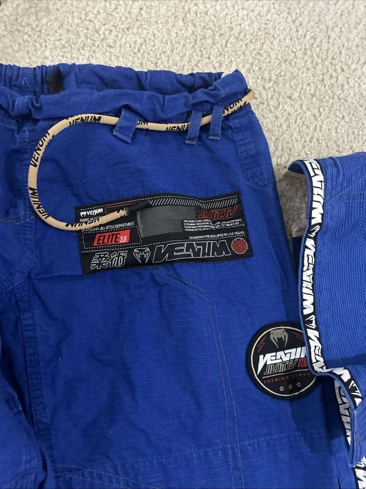 Jiu Jitsu Gi A3 Venum Elite 3.0 Foto 3 de 4