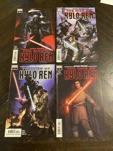 Star Wars The Rise of Kylo Ren 1-4 Complete Lot Set 1st Prints Crain Cov 1 2 3 4
