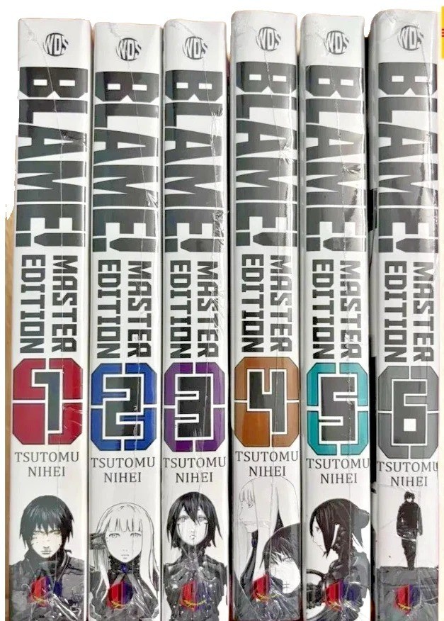 ¡Culpa! Juego Completo Manga Master Edition Vol. DHL Express versión en inglés 1-6